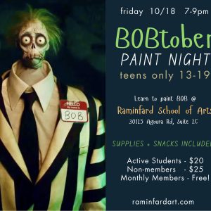 BOBtober Teen Night!